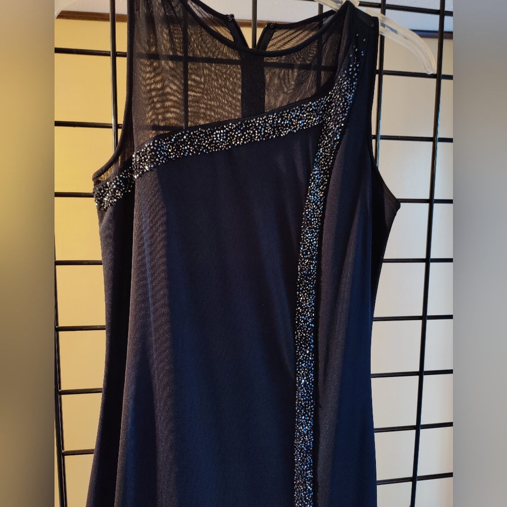 Black evening gown